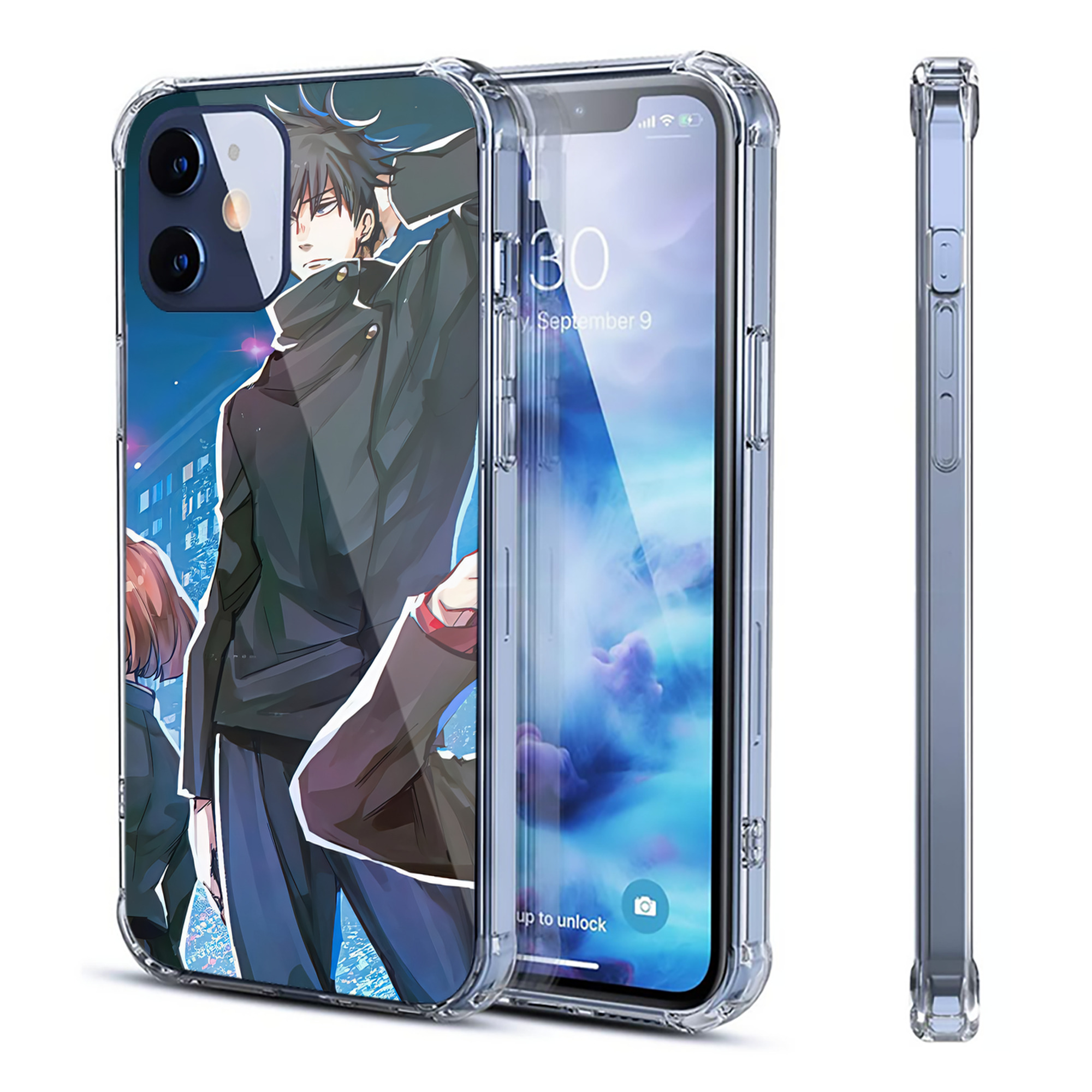 （画像用） SPY×FAMILY间谍家家酒 【iPhone 12シリーズ対応】透明スマホケース（クリアソフトケース）